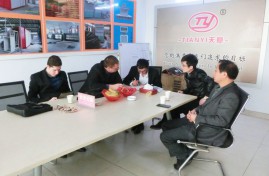 國外客戶指導工作